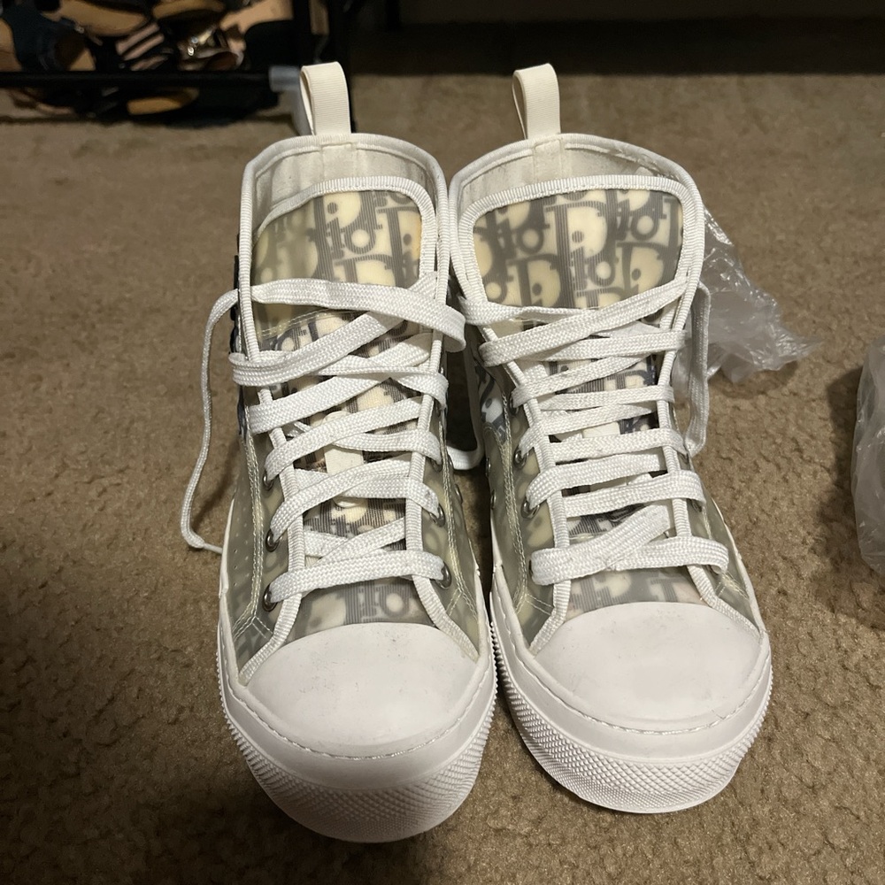 Dior x Shawn Bee Embroidery High Tops